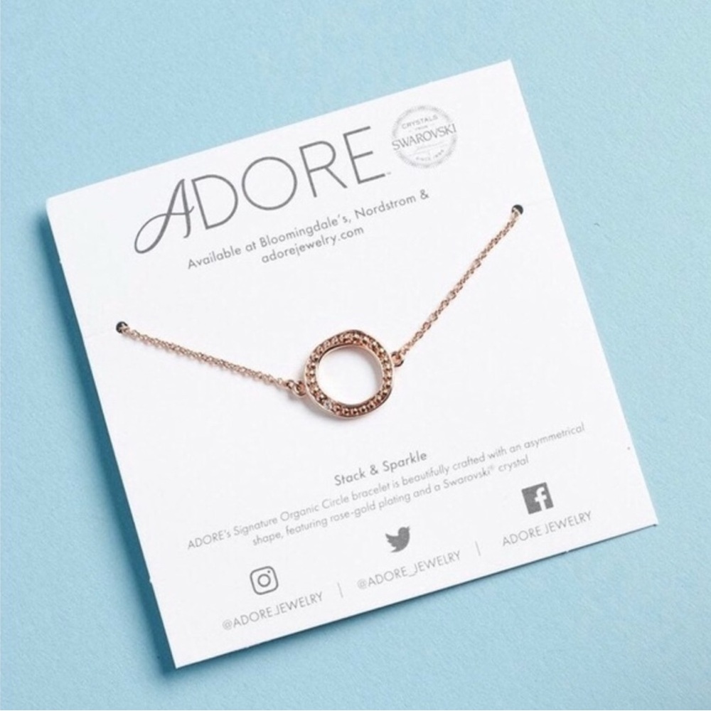 Adore Signature Organic Circle Bracelet